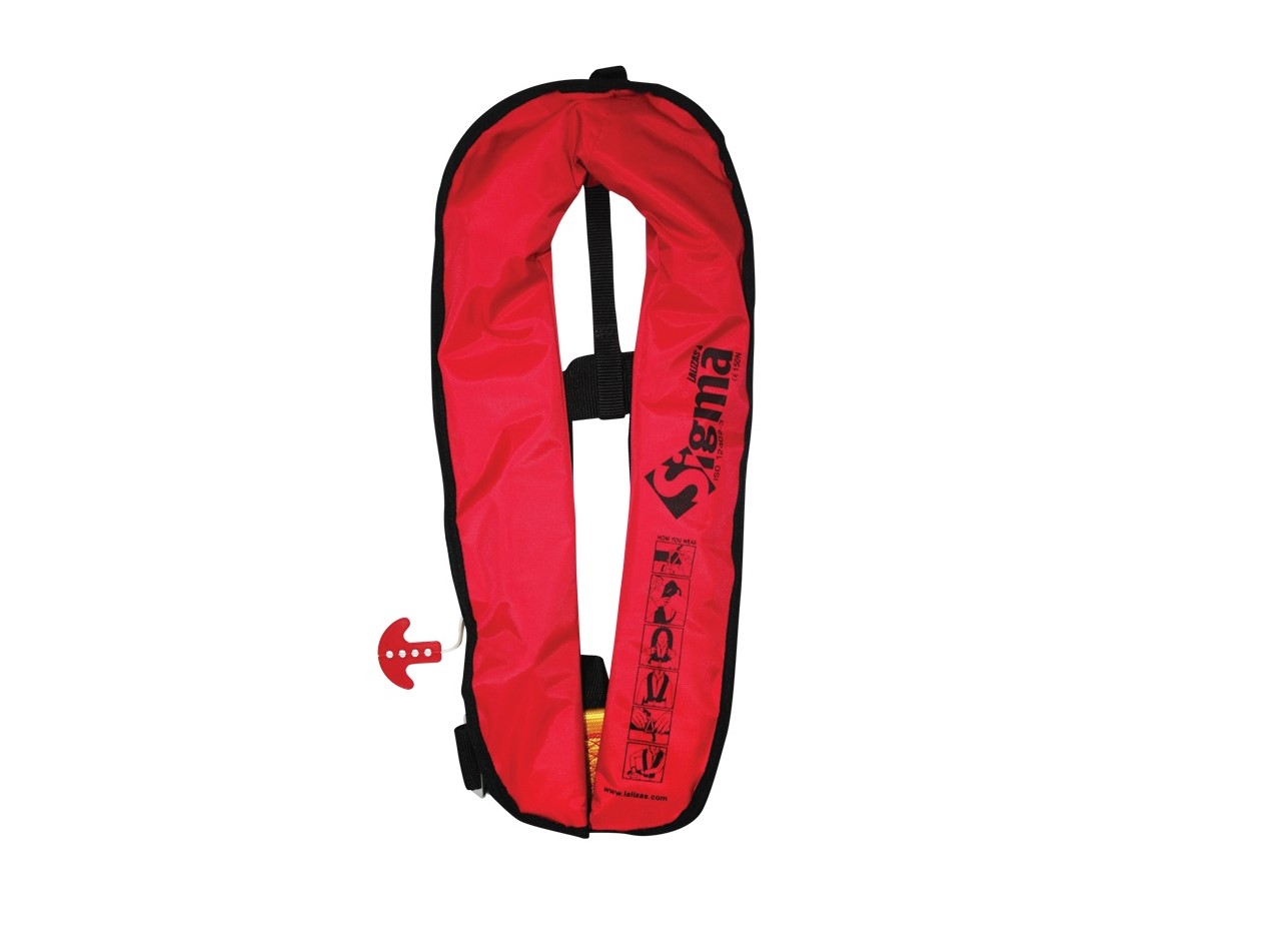 Sigma Inflatable Lifejacket Auto Adult 170n Lalizas Rgt Marine